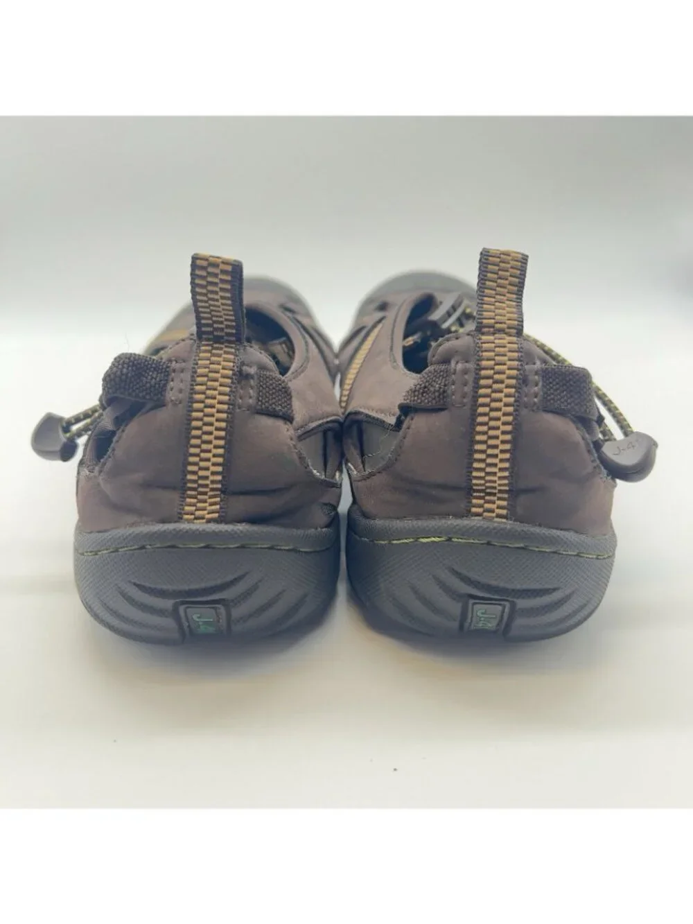 J 41 Jeep Adventure On Groove II Athletic Water Sandal Shoes Brown Mens Shoe 10M